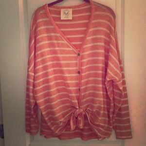 Knotted Long Sleeve Sweater